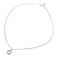 Gucci Interlocking Necklace Silver