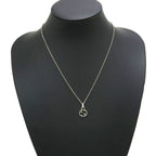 Gucci Interlocking Necklace Silver — view 8