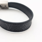 Louis Vuitton Bracelet Chain Monogram Eclipse Silver — view 2