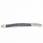 Louis Vuitton Bracelet Chain Monogram Eclipse Silver — view 4