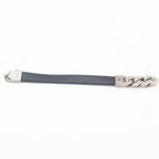 Louis Vuitton Bracelet Chain Monogram Eclipse Silver — view 5