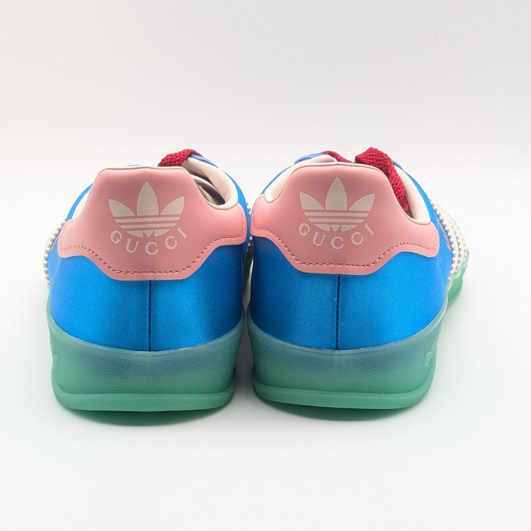 Gucci Adidas Collaboration Gazelle Sneakers Multicolor Shoes — view 4
