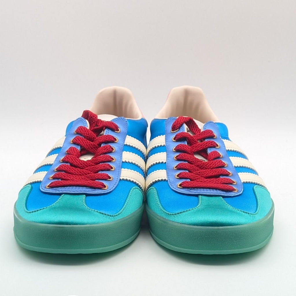 Gucci Adidas Collaboration Gazelle Sneakers Multicolor Shoes — view 3