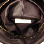 Bottega Veneta Double Knot Mini Handbag Top Handle Lambskin Gray — view 8