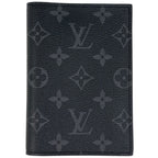 Louis Vuitton Couverture Passport NM Holder Monogram Eclipse Black