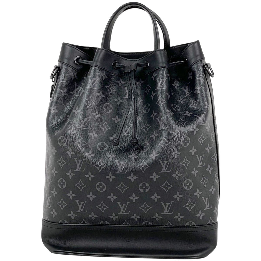 Louis Vuitton Maxi Noe Sling 2-Way Handbag Monogram Eclipse Noir