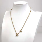 Louis Vuitton Necklace LV Iconic Rhinestone Gold — view 5