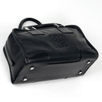 Loewe Amazona 28 Anagram Handbag Leather Black — view 2