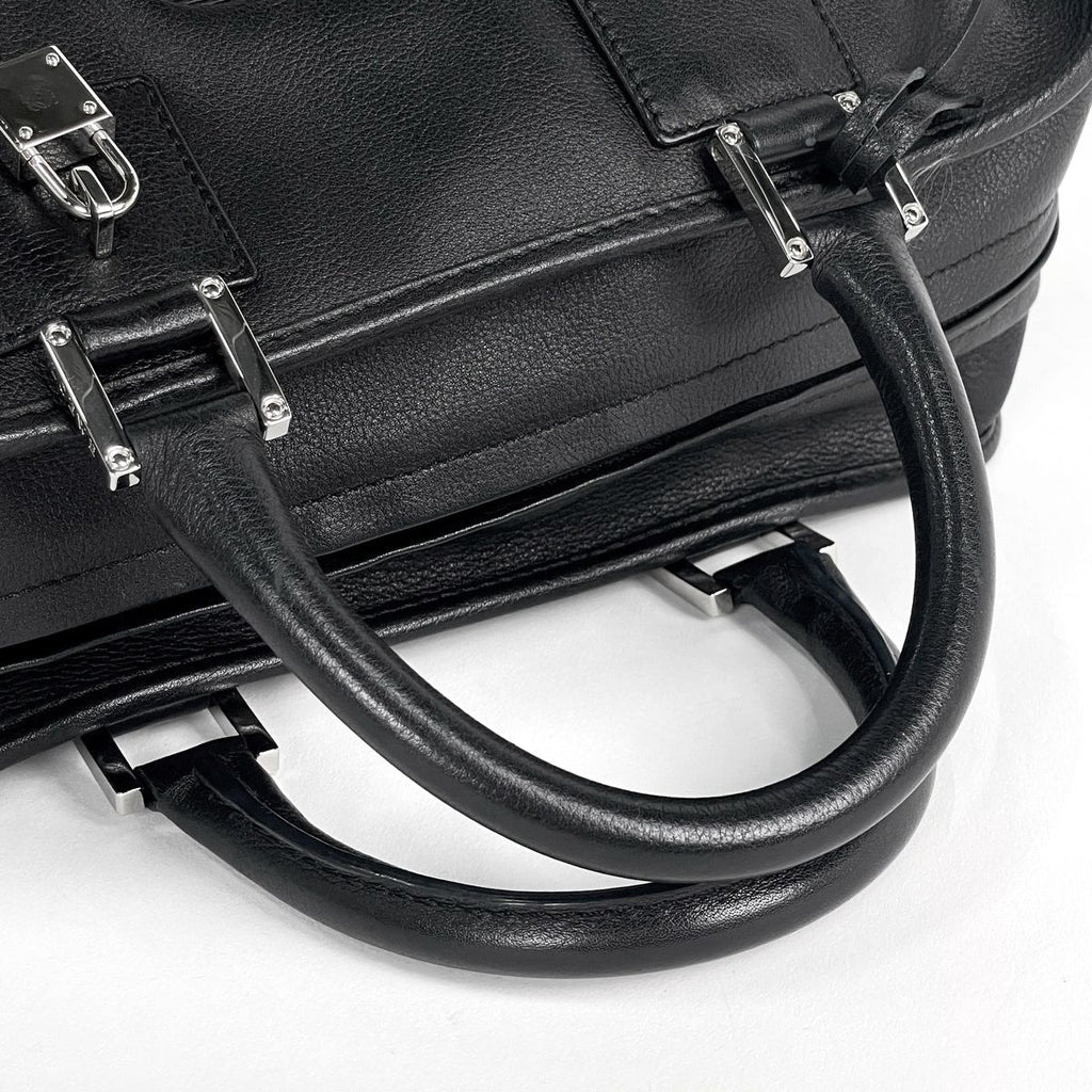 Loewe Amazona 28 Anagram Handbag Leather Black — view 7