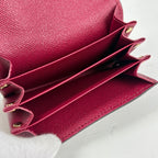Louis Vuitton Multicult Sarah Card Case Monogram Brown Fuchsia — view 4
