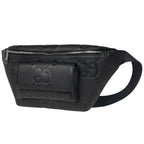 Gucci Jumbo GG Belt Bag Waist Pouch Pattern Leather Black