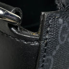 Gucci Small Messenger Bag Sherry Line Web GG Supreme Black — view 6
