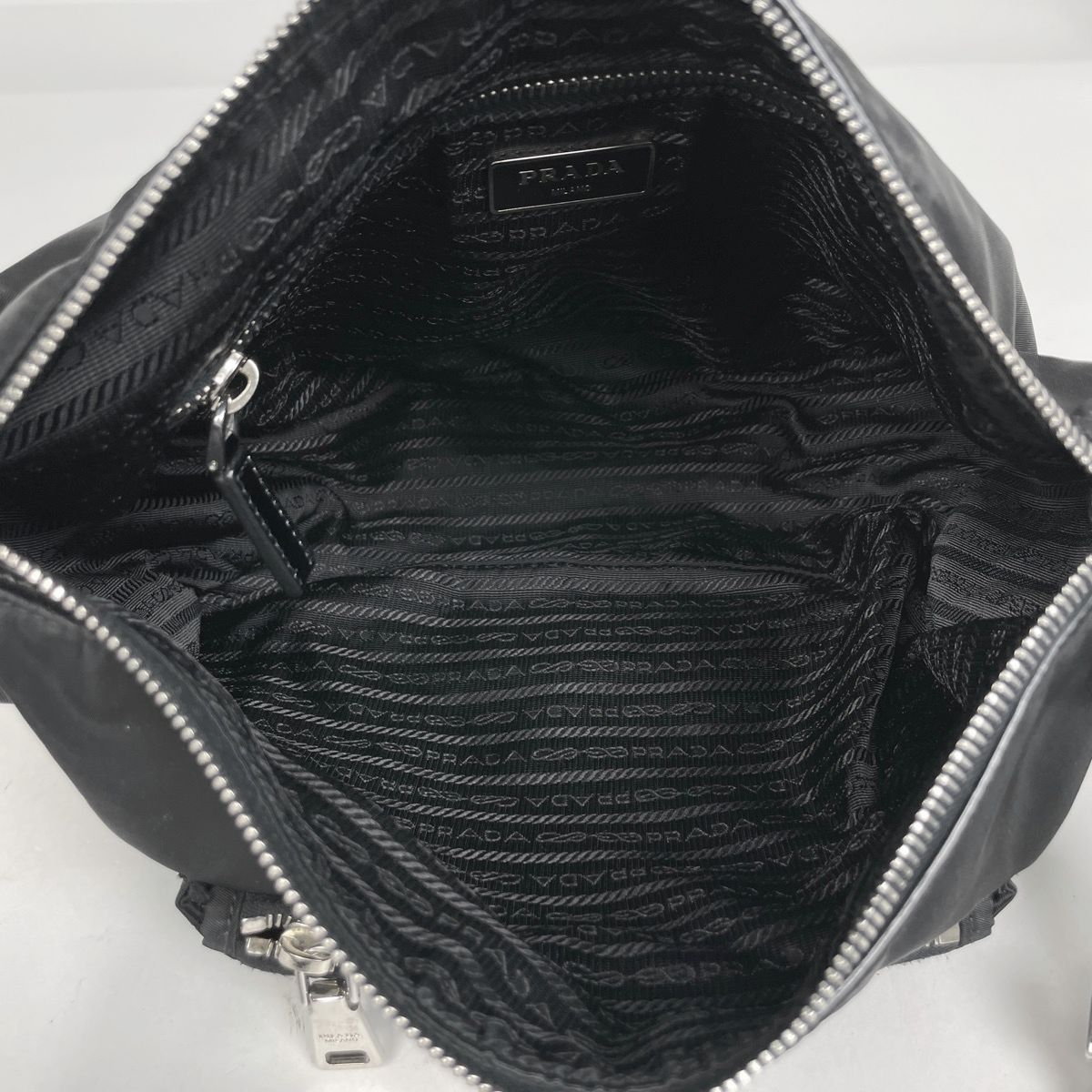 Prada Shoulder Bag Nylon Nero — view 6