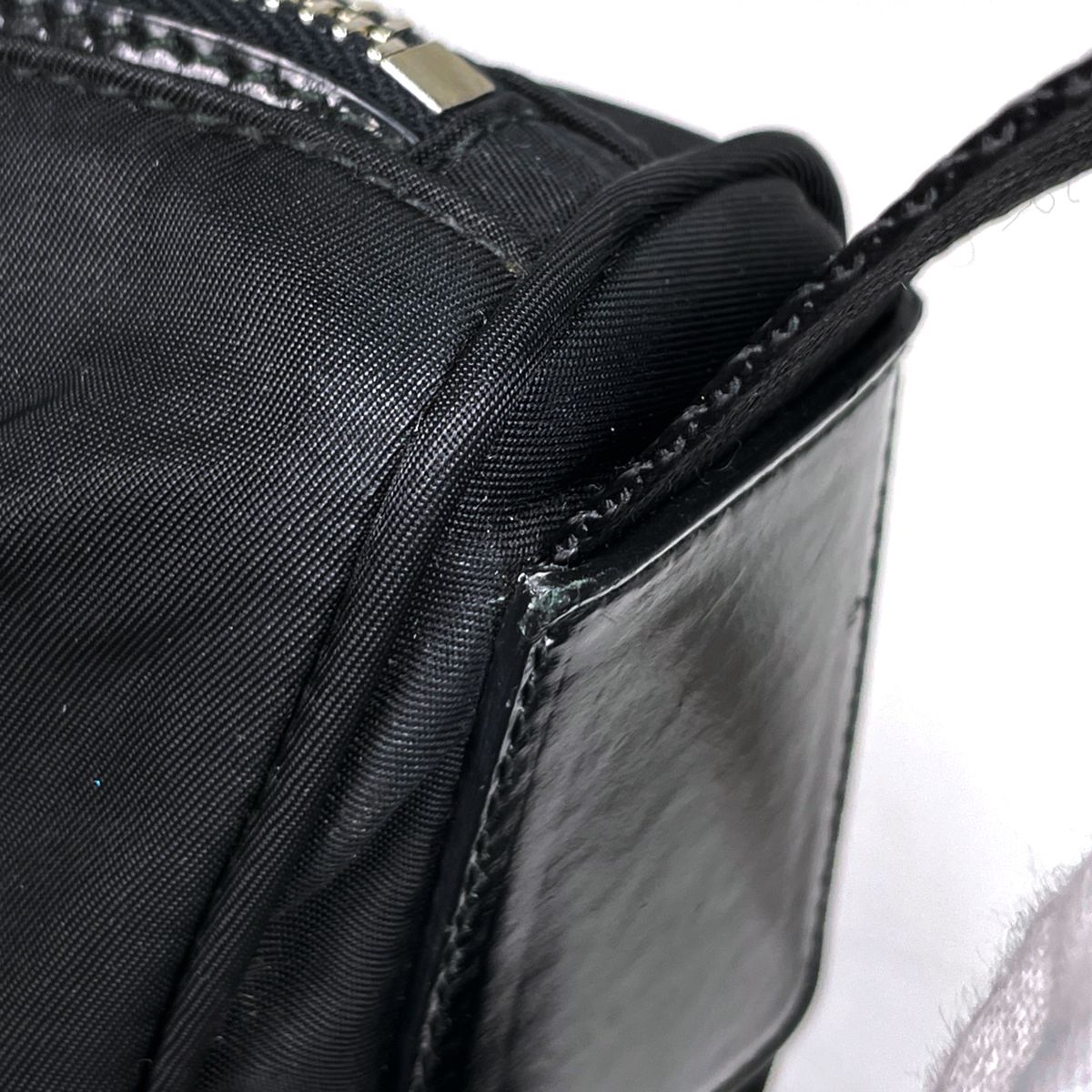 Prada Shoulder Bag Nylon Nero — view 4