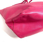 Loewe Shoulder Bag Anagram Logo Leather Pink — view 7