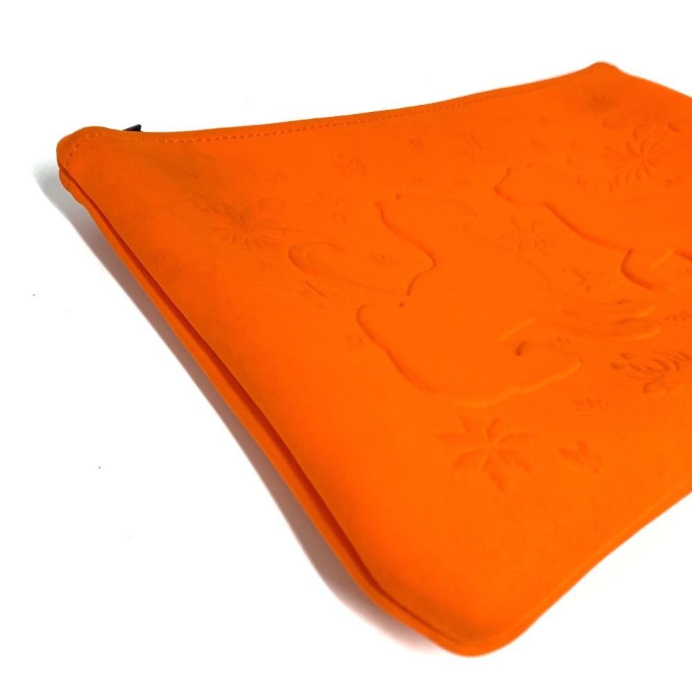 Hermes Pouch Neobain Polyamide Orange — view 5