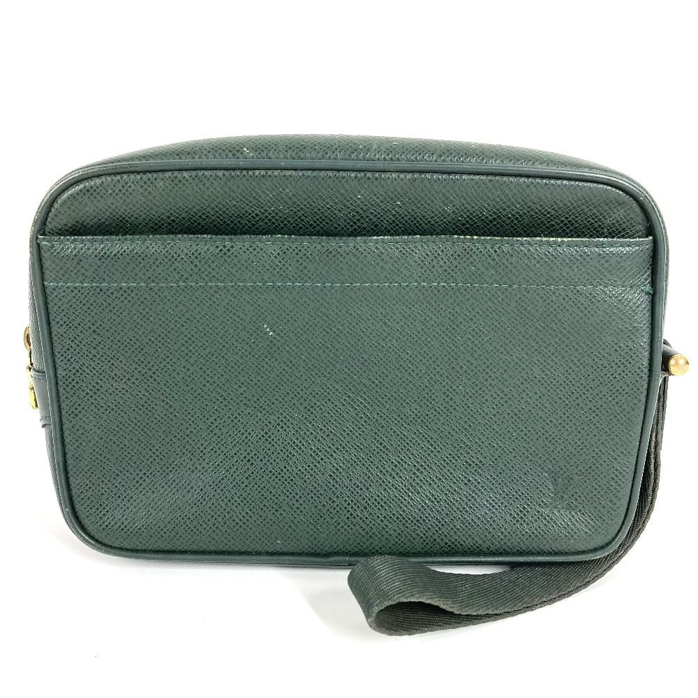Louis Vuitton Pouch Karga Second Taiga Leather Epi Sea Green