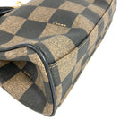Fendi Handbag Pecan Logo Leather Brown — view 4