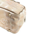 Chanel Boston Bag New Travel Line Leather Nylon Beige — view 6
