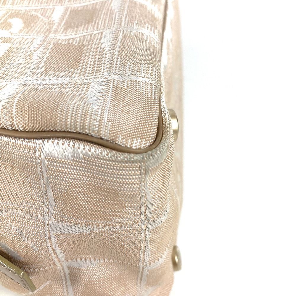 Chanel Boston Bag New Travel Line Leather Nylon Beige — view 4