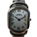 Hermes Watch Rallye White Dial SS Quartz