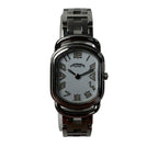 Hermes Watch Rallye White Dial SS Quartz — view 2