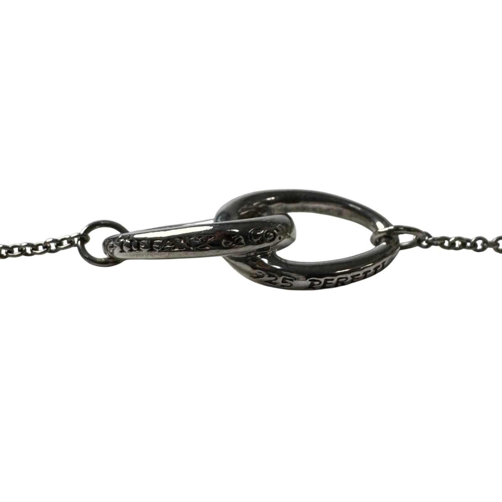 Tiffany & Co Double le Plage Necklace 925 Sterling Silver — view 3