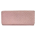 Loewe Wallet Repeat Anagram Continental Pink Embossed Leather