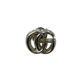 Gucci Single Studded Earrings Double Logo Silver