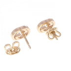 Gucci Interlocking Earrings Gold — view 3