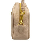 Prada Shoulder Bag Leather Light Pink Gold Strap Removable — view 4