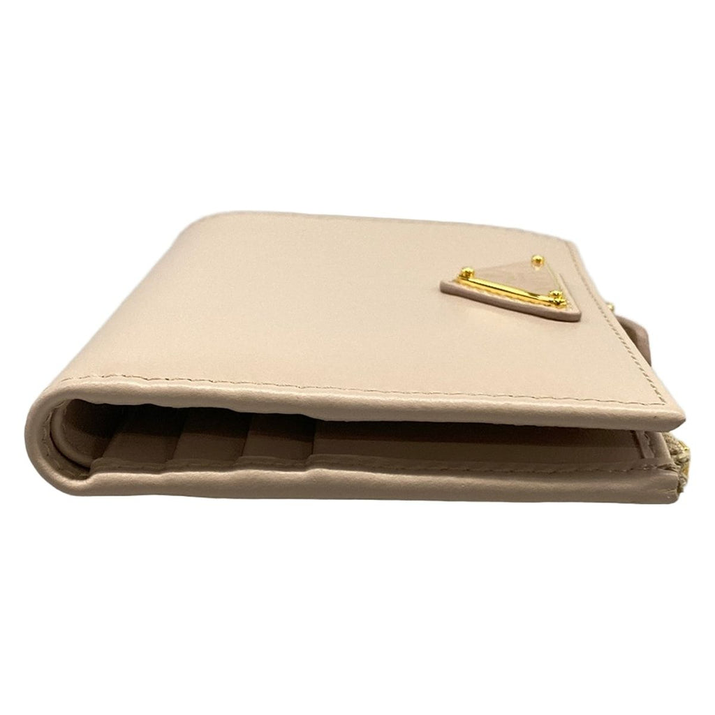 Prada Bifold Wallet Pink Leather — view 8