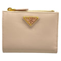 Prada Bifold Wallet Pink Leather
