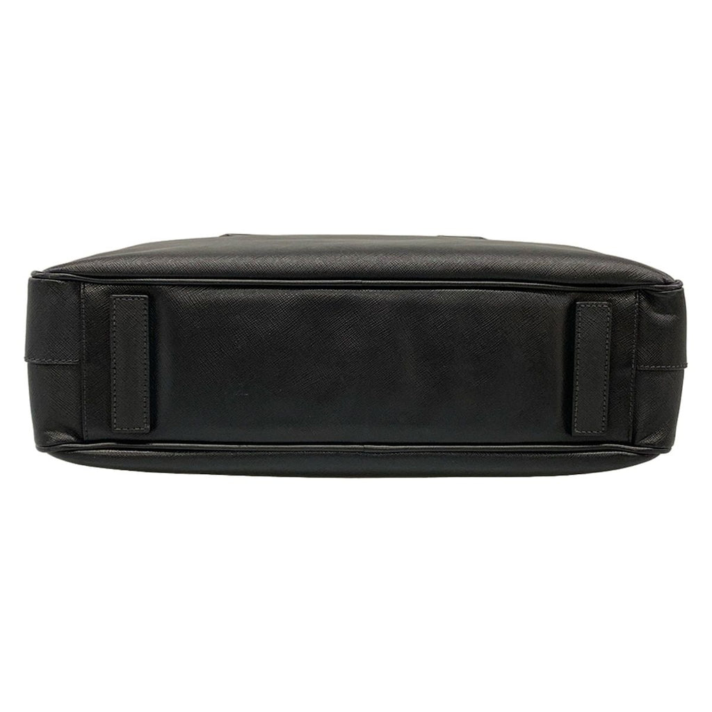 Prada Business Bag Black No Lock Leather — view 5