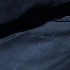 Dior Waist Bag Black Leather Canvas Silver — view 8