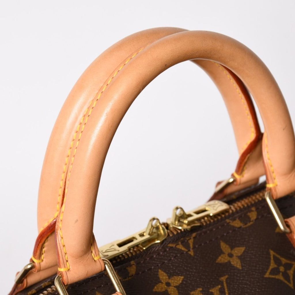 Louis Vuitton Keepall 55 Boston Bag Monogram Brown Gold — view 5