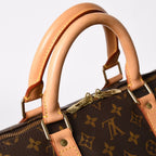Louis Vuitton Keepall 55 Boston Bag Monogram Brown Gold — view 7