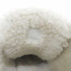 Hermes Suede Shearling High Cut Sneakers Beige — view 6