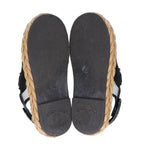 Chanel CC Logo Mesh Sandals — view 6