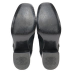 Chanel Imitation Pearl Side Gore Boots 37c — view 7