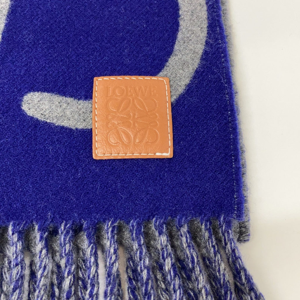 Loewe Wool Cashmere Reversible Scarf — view 4