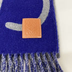 Loewe Wool Cashmere Reversible Scarf — view 4
