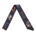 Hermes Scarf Twill Longa Toe Be Roulis Nne a Toute Berline Silk FW