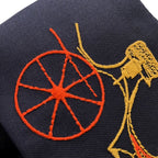 Hermes Scarf Twill Longa Toe Be Roulis Nne a Toute Berline Silk FW — view 6