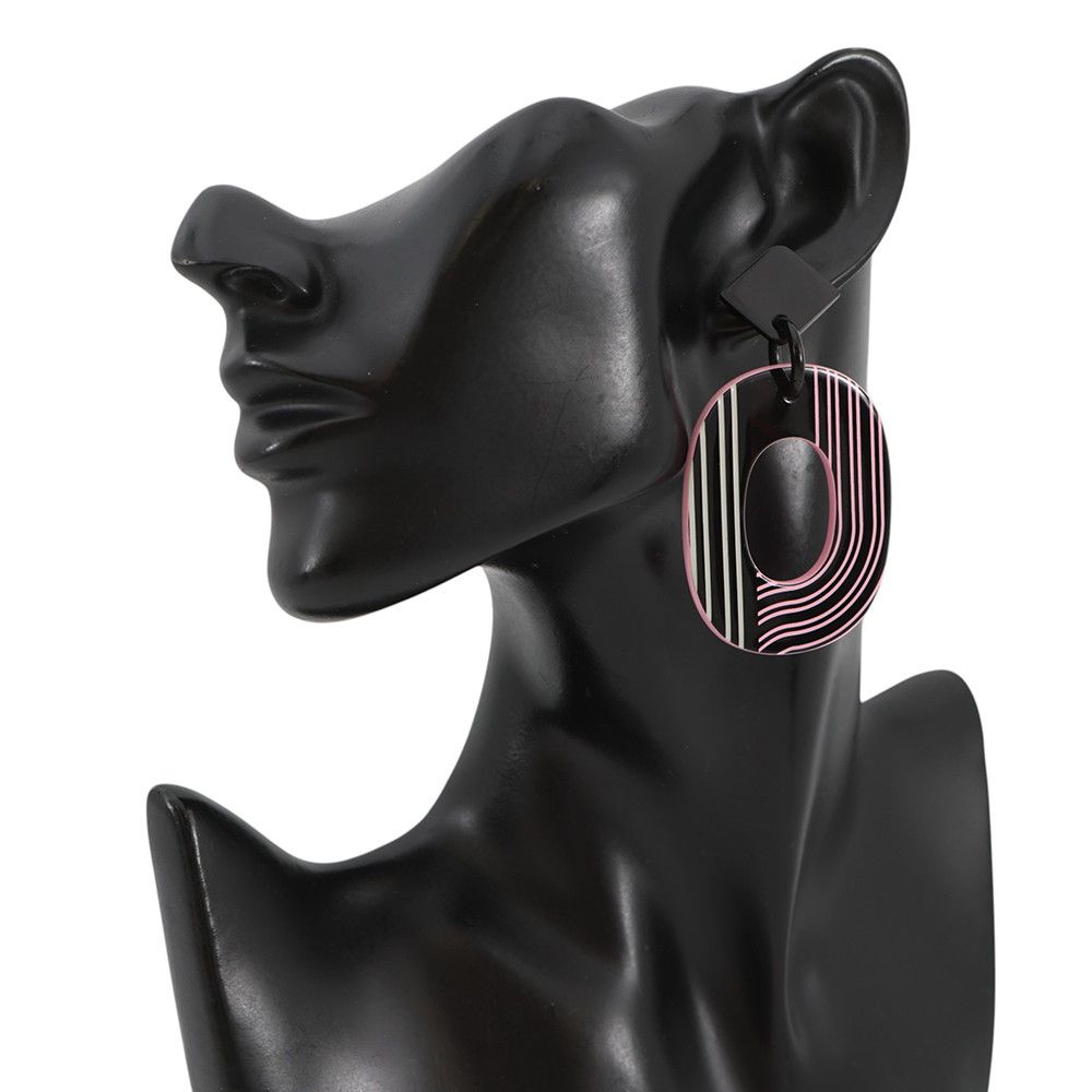 Hermes Earrings Issum Line Buffalo Horn — view 4