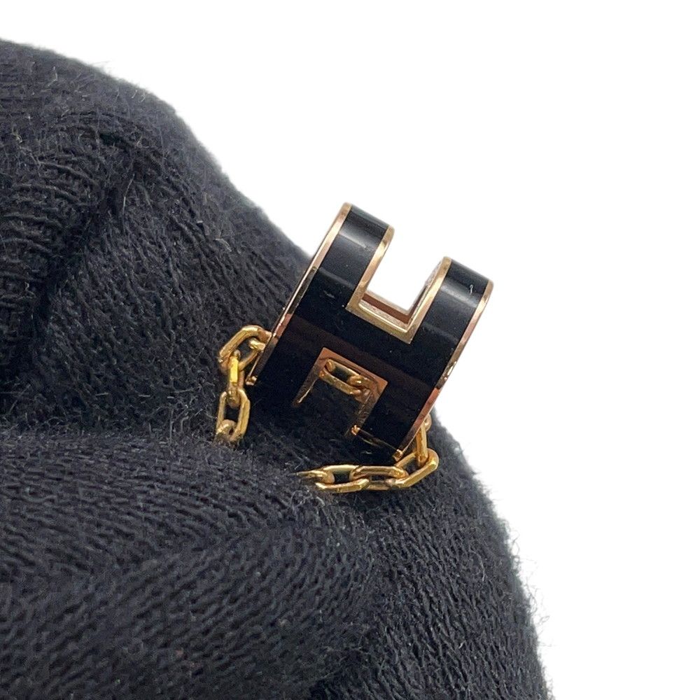 Hermes Necklace Mini Pop Black Gold — view 8