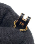 Hermes Necklace Mini Pop Black Gold — view 8