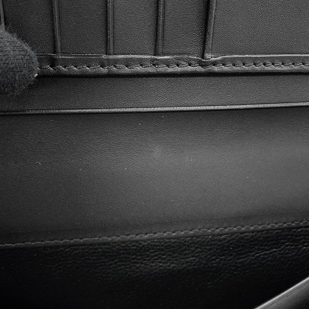 Bottega Veneta Wallet Intrecciato Leather Black — view 9