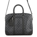 Louis Vuitton Business Bag Damier Graphite Porte Documents Voyage Black