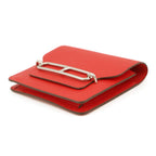 Hermes Wallet Roulis Slim le Juku Silver Chevre Misor — view 2